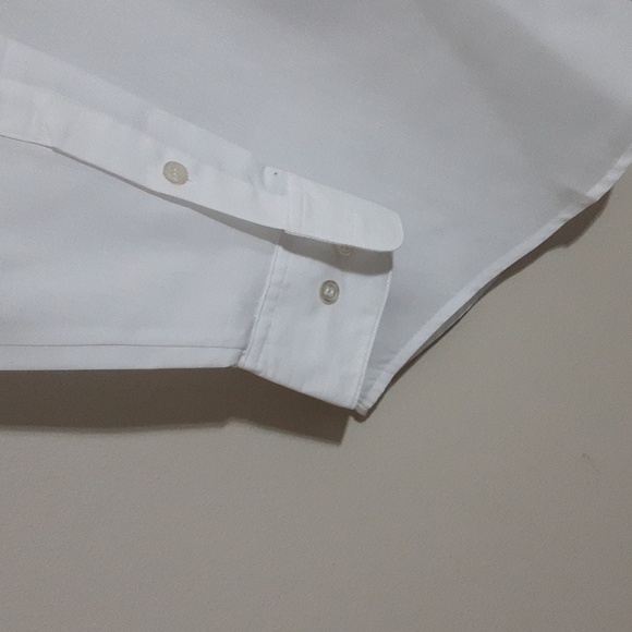 Quacker Factory Cata Kitty Women White Shirt with Multicolor Patchwork M vintage - Picture 3 of 7